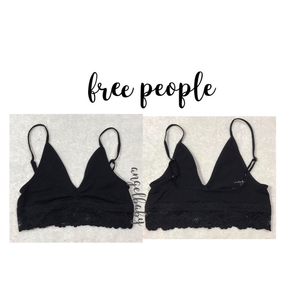 Free People Stevie Lace Trim Bra! - Picture 3 of 16